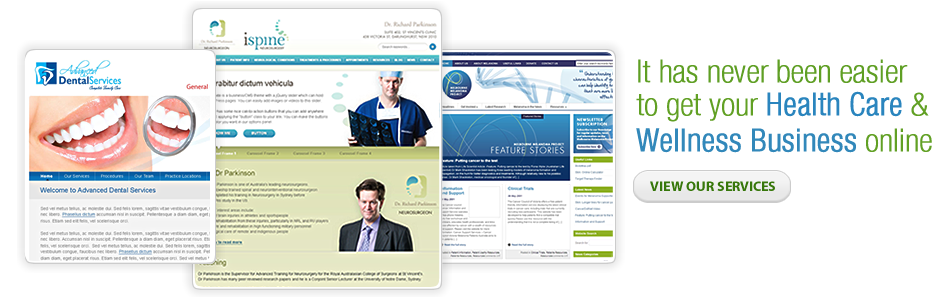 Wellness Business It has never been easier to get your Health Care and Wellness Business Online