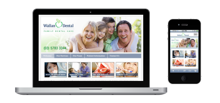 dental website design